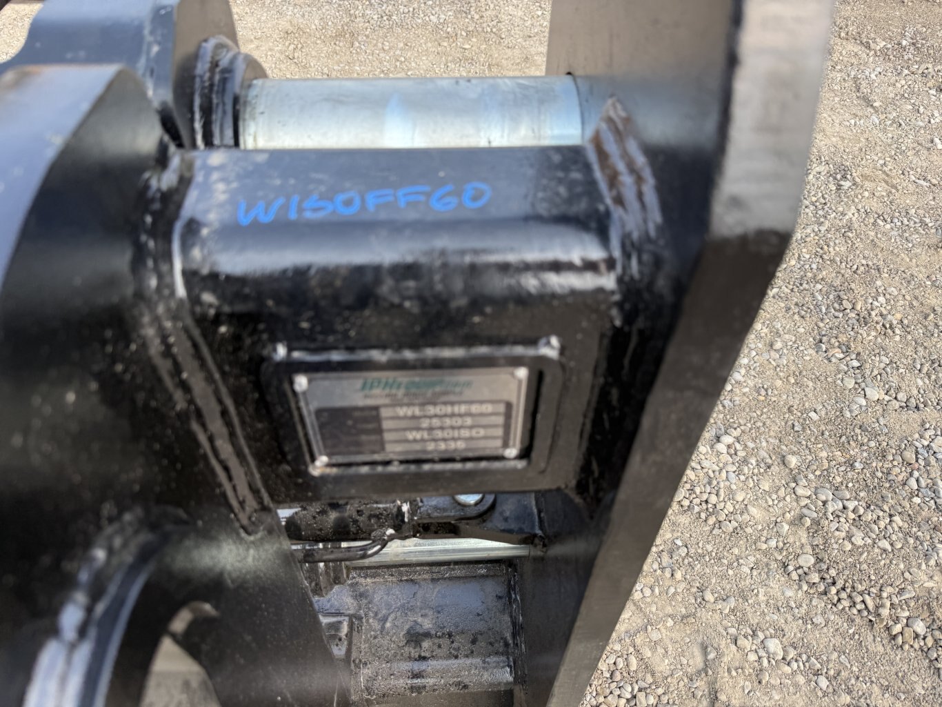 Wheel Loader Hydraulic Fork Frame 60 ISO Hi Vis #WISOFF60 JPH