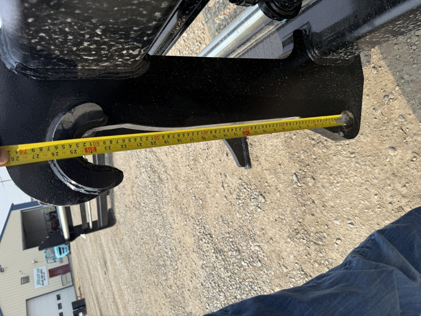 Wheel Loader Hydraulic Fork Frame 102 ISO Hi Vis #WISOFF102 JPH