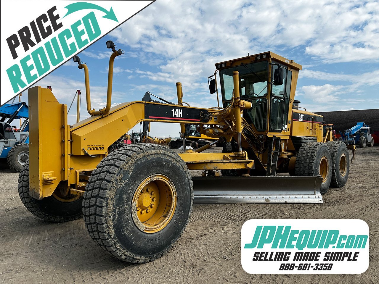 2006 Caterpillar 14H Motor Grader ***New Engine Core*** #11084 BP