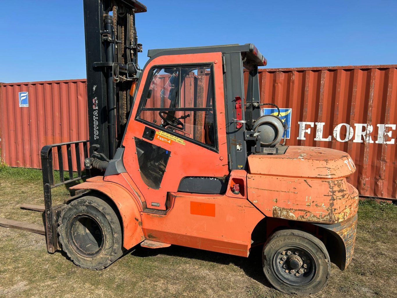 2005 Toyota 7FGU45 Fork Lift #11091 AS