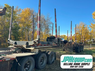 2021 Cross Country 51' Tri-axle Hayrack Log Trailer #11094 DP