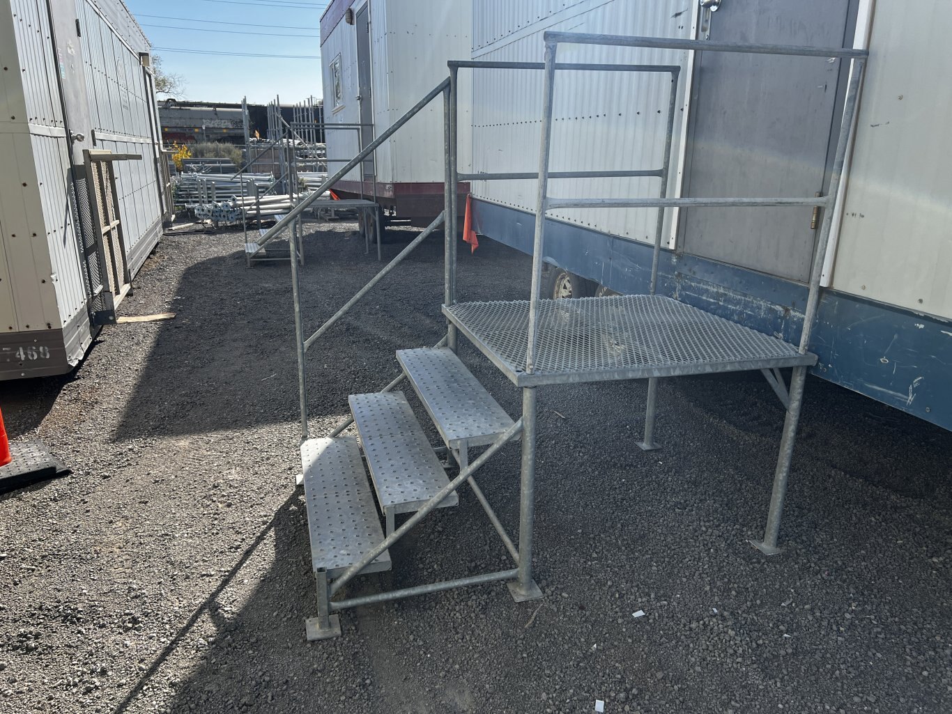 18ft x 10ft Office Trailer Jobsite Trailer #11098 BP