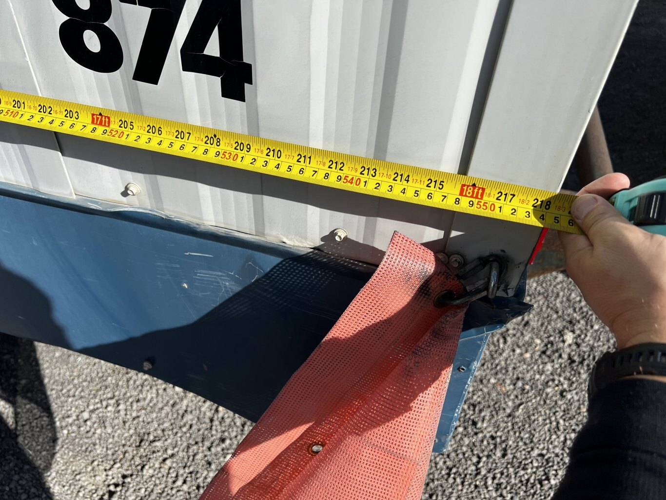 18ft x 10ft Office Trailer Jobsite Trailer #11098 BP