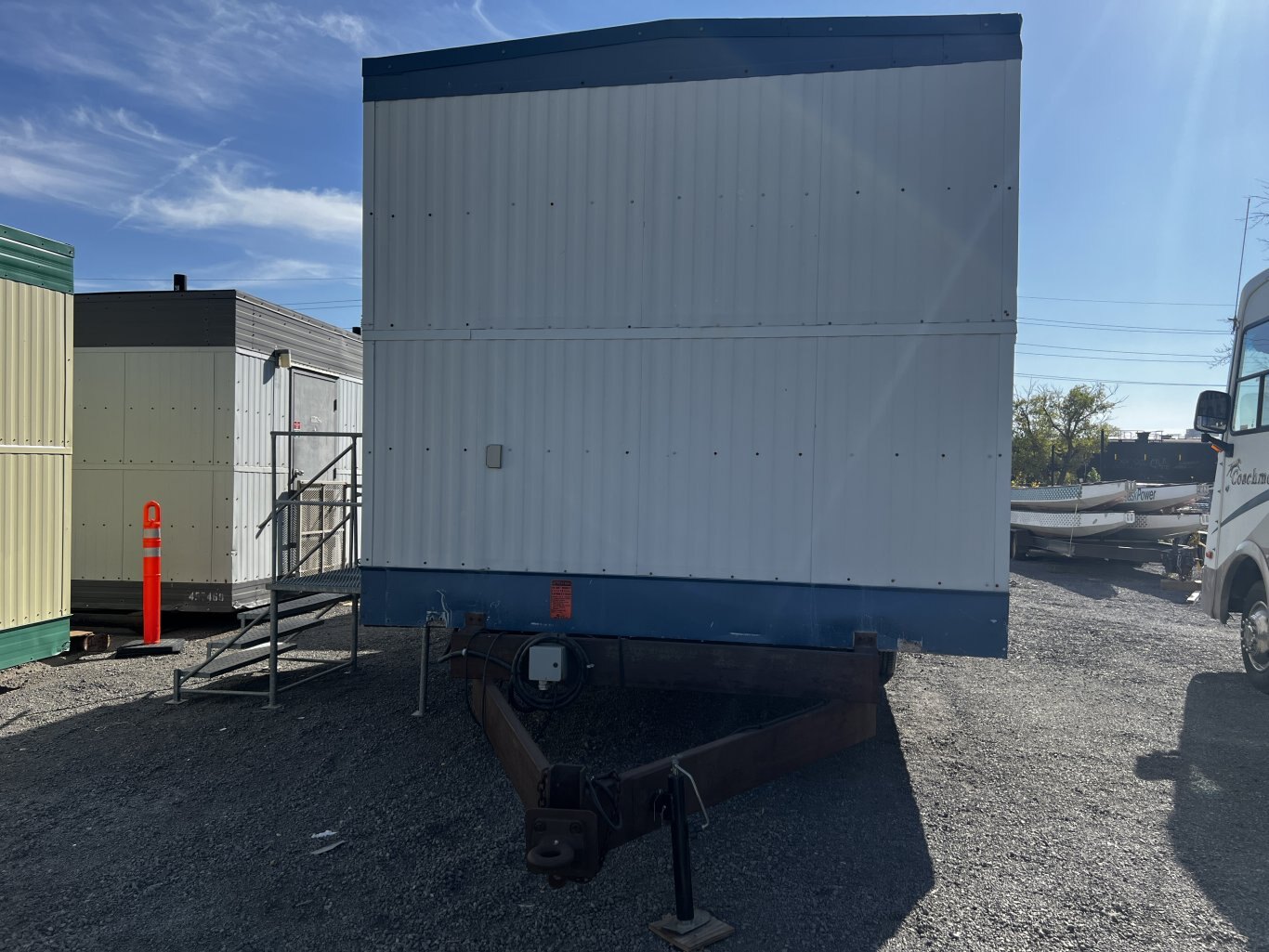 18ft x 10ft Office Trailer Jobsite Trailer #11098 BP