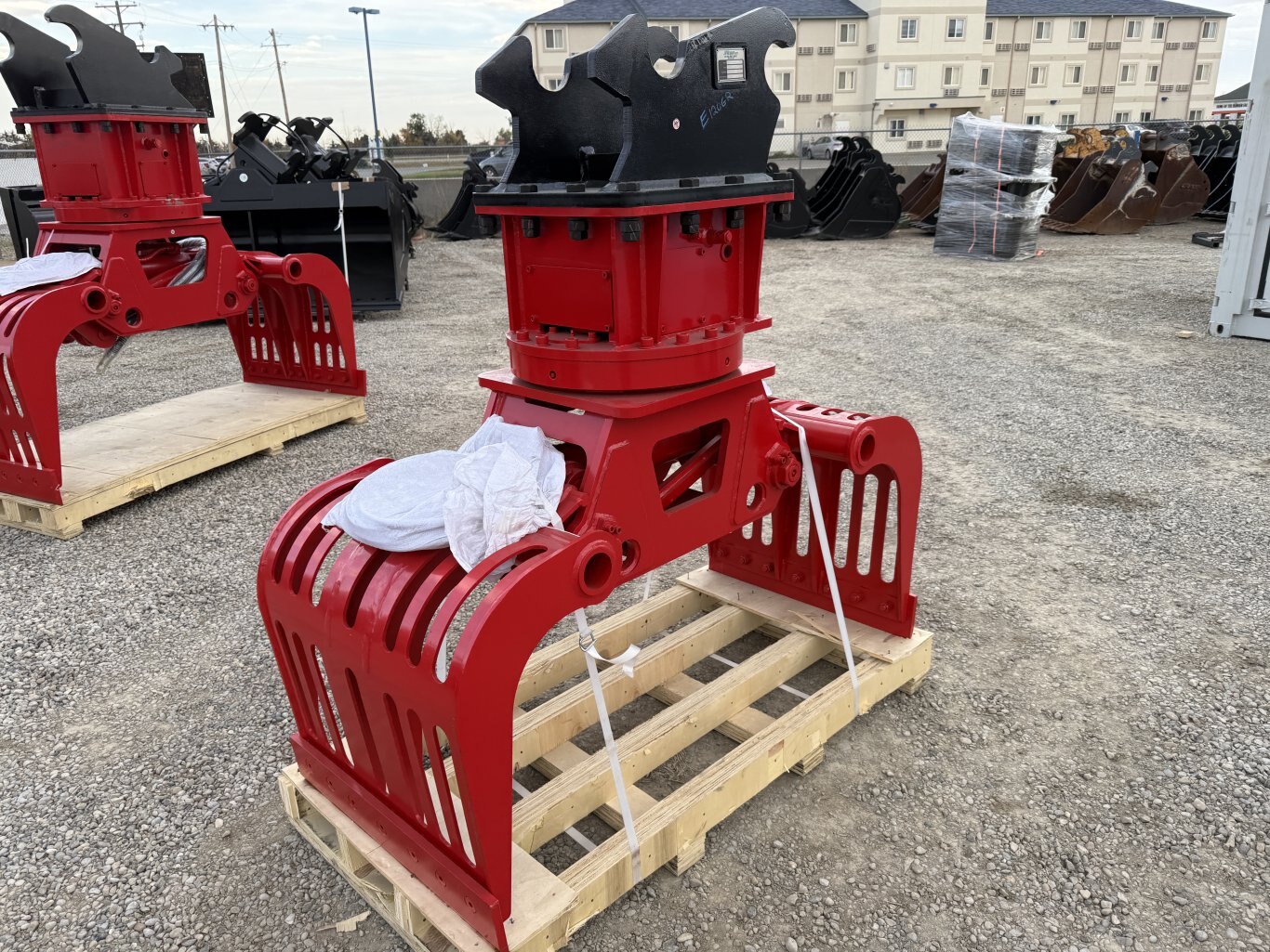 120 Series rotating grapple fits Excavator 12 ton #E120GR JPH