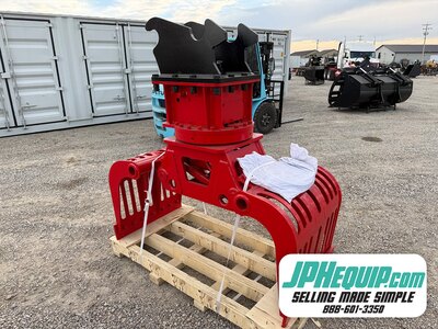 120 Series rotating grapple fits Excavator 12 ton #E120GR JPH