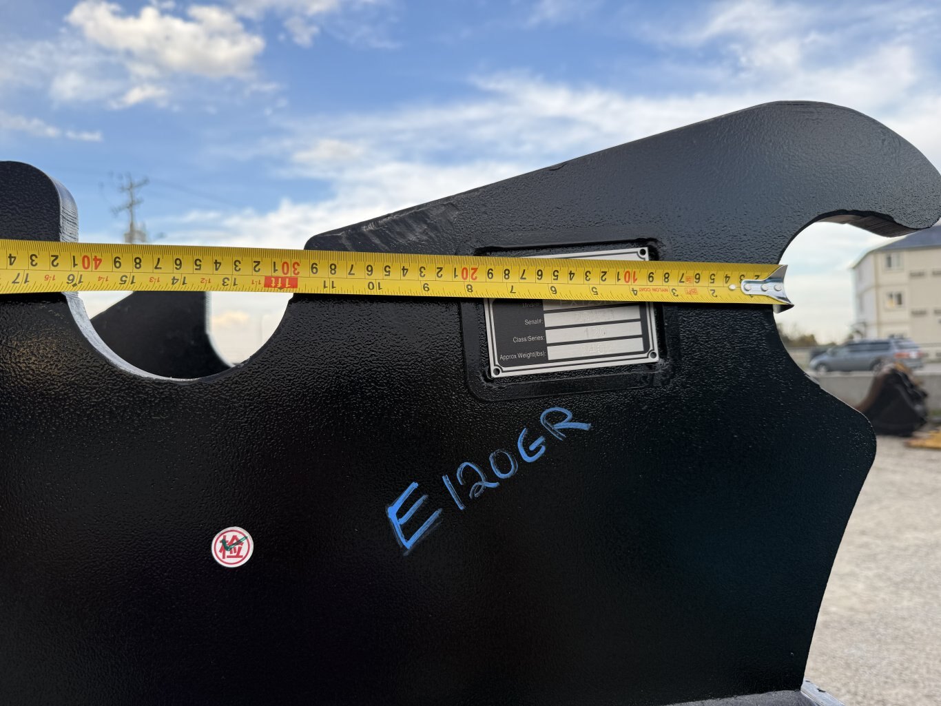 120 Series rotating grapple fits Excavator 12 ton #E120GR JPH