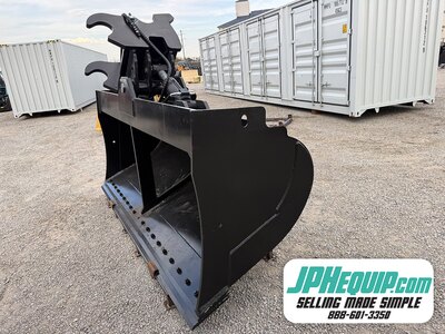 250 Series Twist Bucket 120 inch Excavator Dual Hydraulic Tilt #E250BT120 JPH