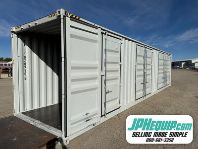40 foot High Cube Seacan 3 Door Left end door Container #209505 JPH
