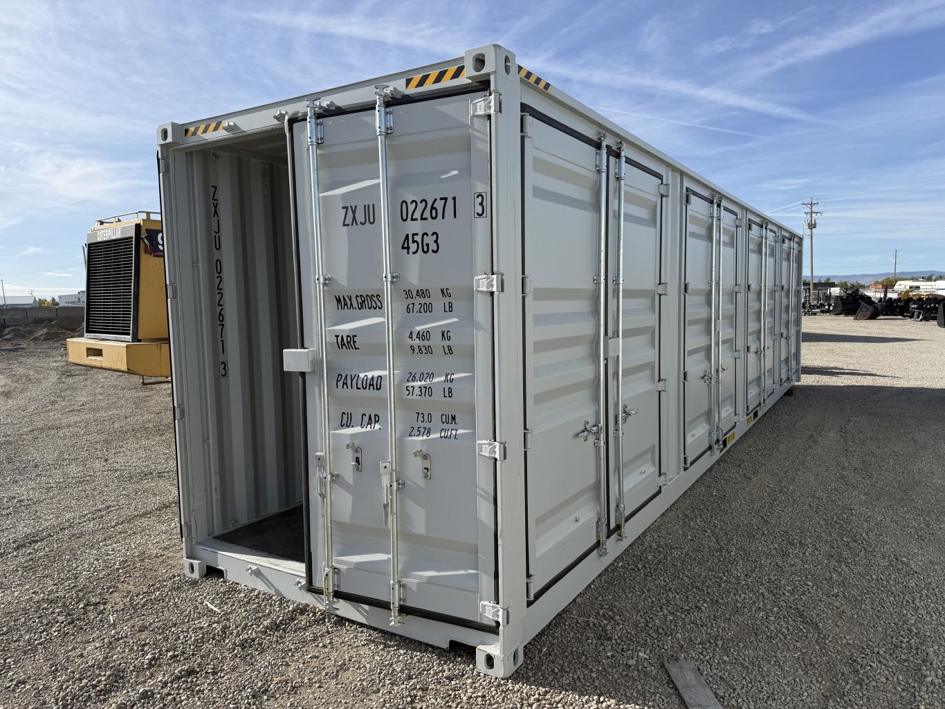 40 foot High Cube Seacan 4 side door container #226713 JPH