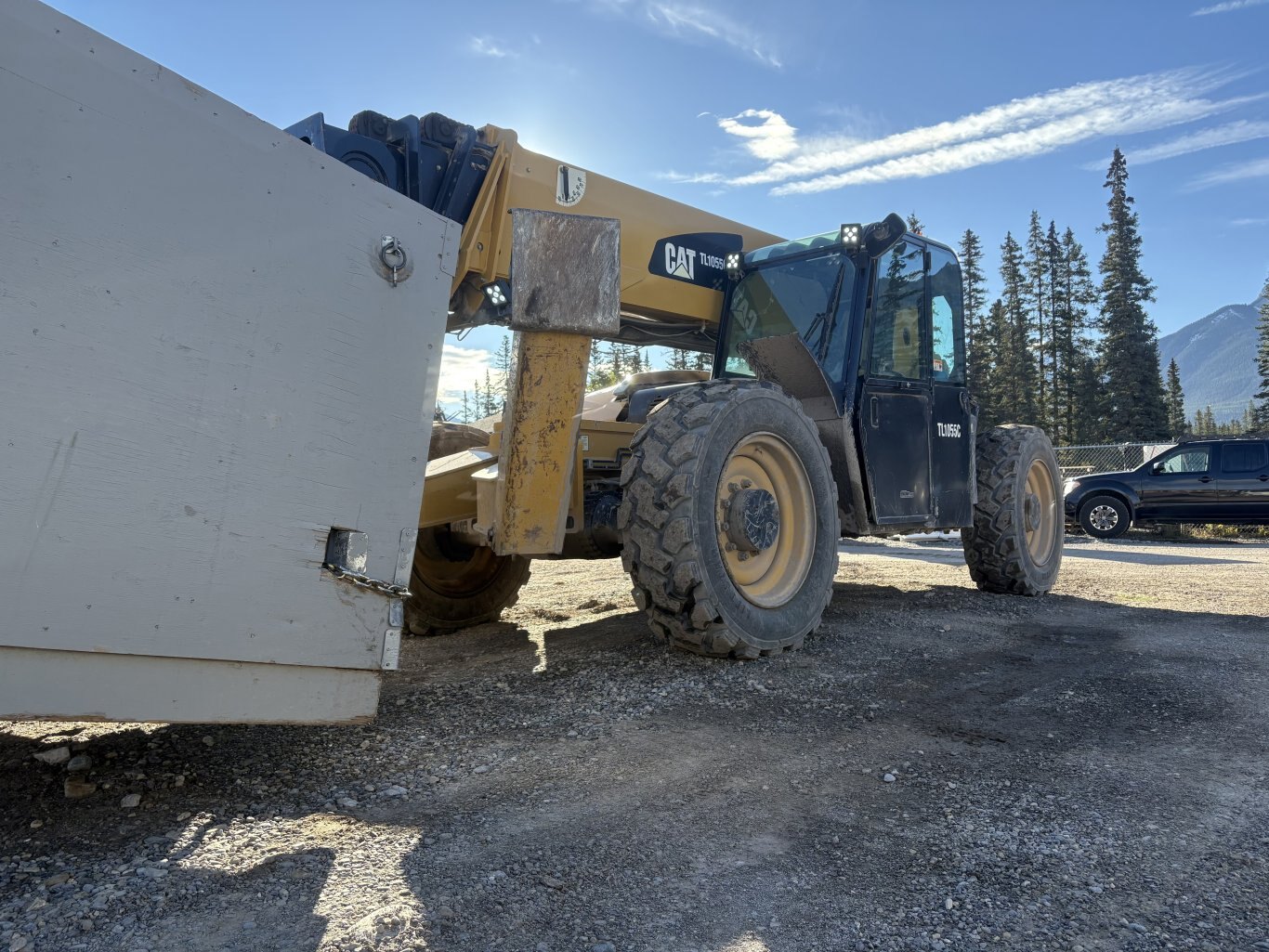 2014 Caterpillar TL1055C Telehandler/Zoom Boom #11107 AS