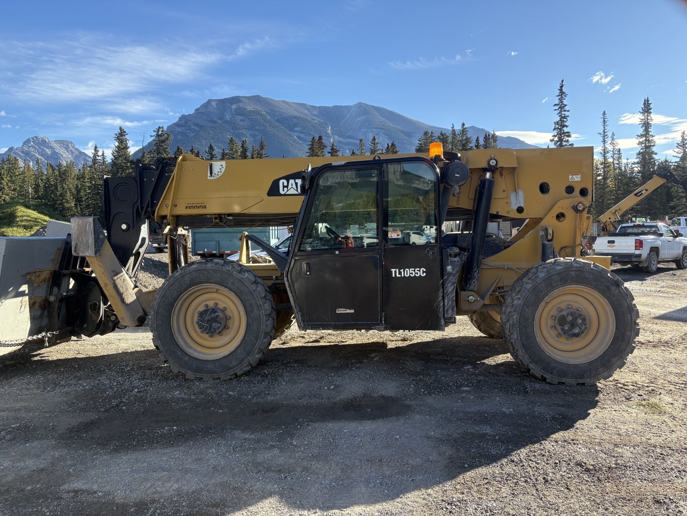 2014 Caterpillar TL1055C Telehandler/Zoom Boom #11107 AS