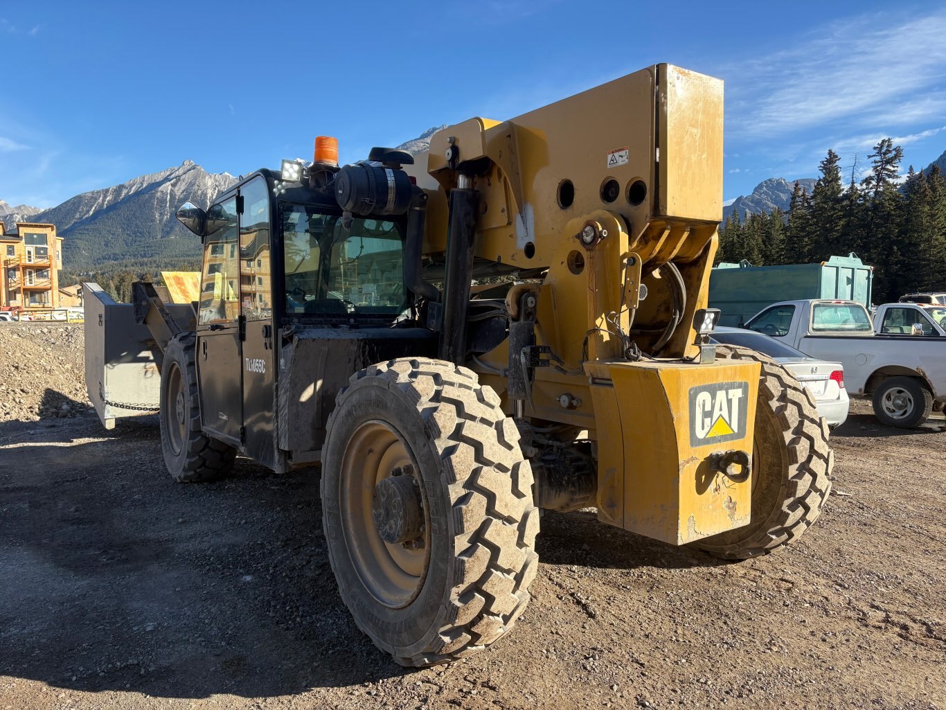 2014 Caterpillar TL1055C Telehandler/Zoom Boom #11107 AS