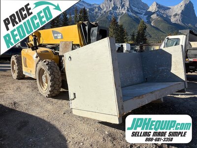 2014 Caterpillar TL1055C Telehandler/Zoom Boom #11107 AS