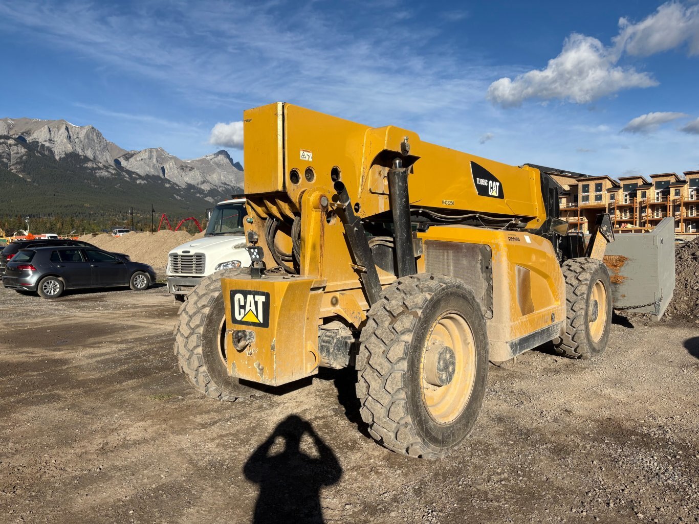 2014 Caterpillar TL1055C Telehandler/Zoom Boom #11107 AS