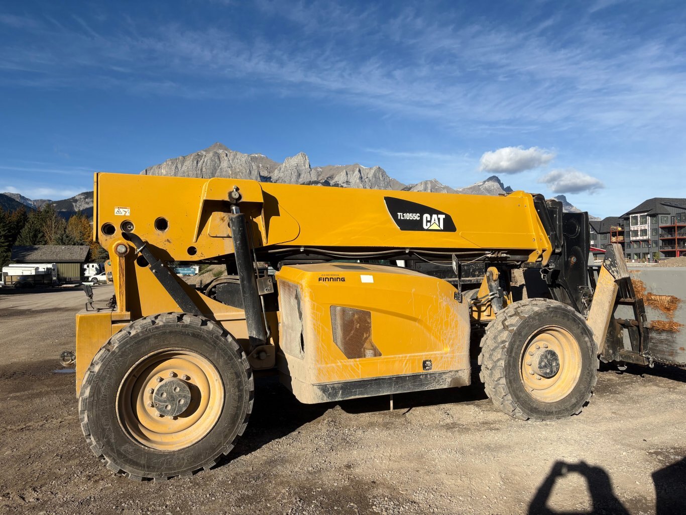2014 Caterpillar TL1055C Telehandler/Zoom Boom #11107 AS