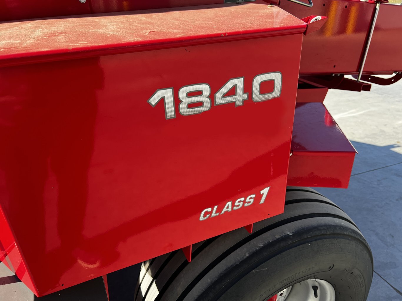 2019 Massey Ferguson MF1840 Baler #11124 BP