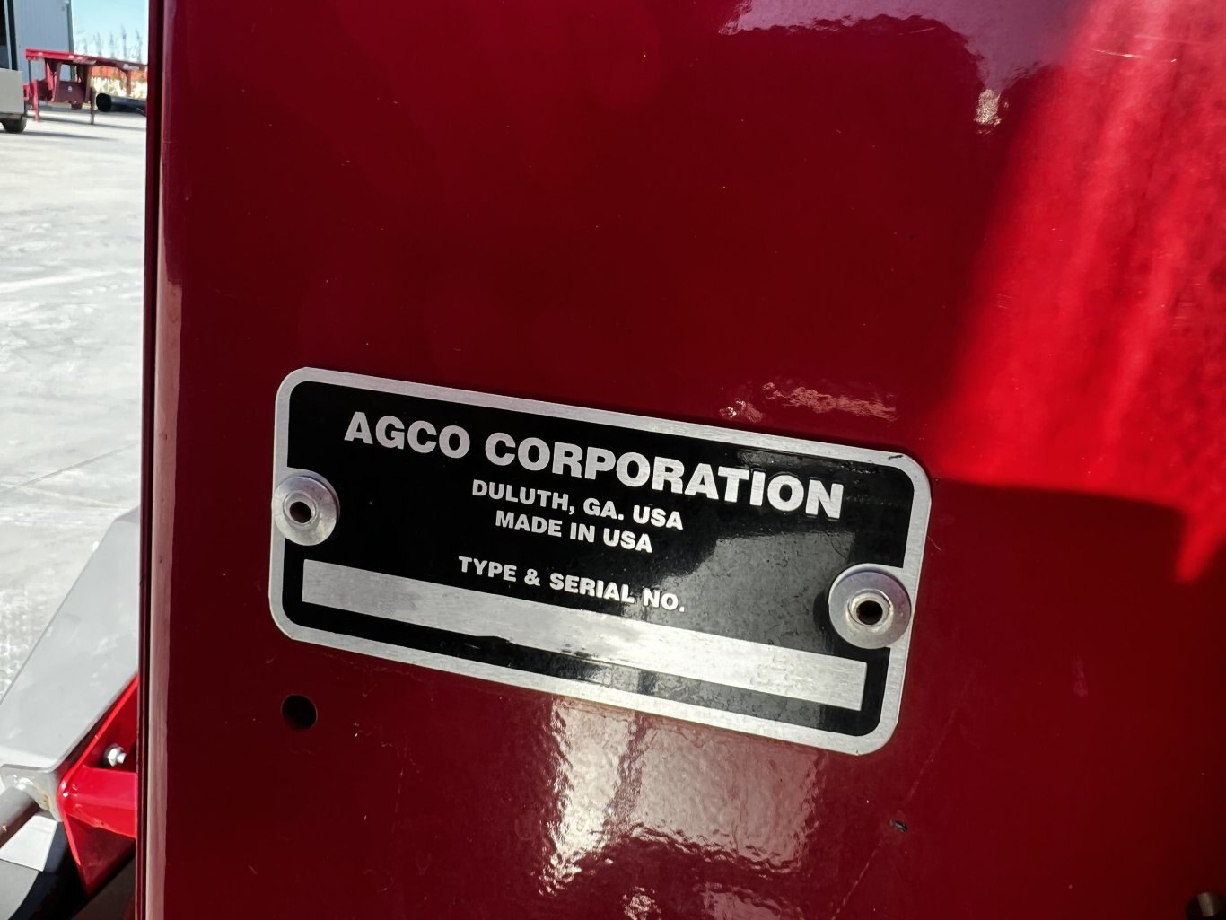 2019 Massey Ferguson MF1840 Baler #11124 BP