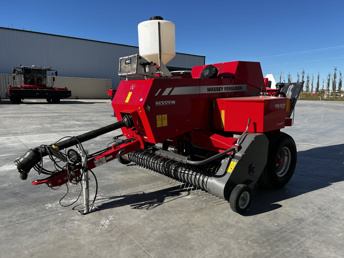 2019 Massey Ferguson MF1840 Baler #11124 BP
