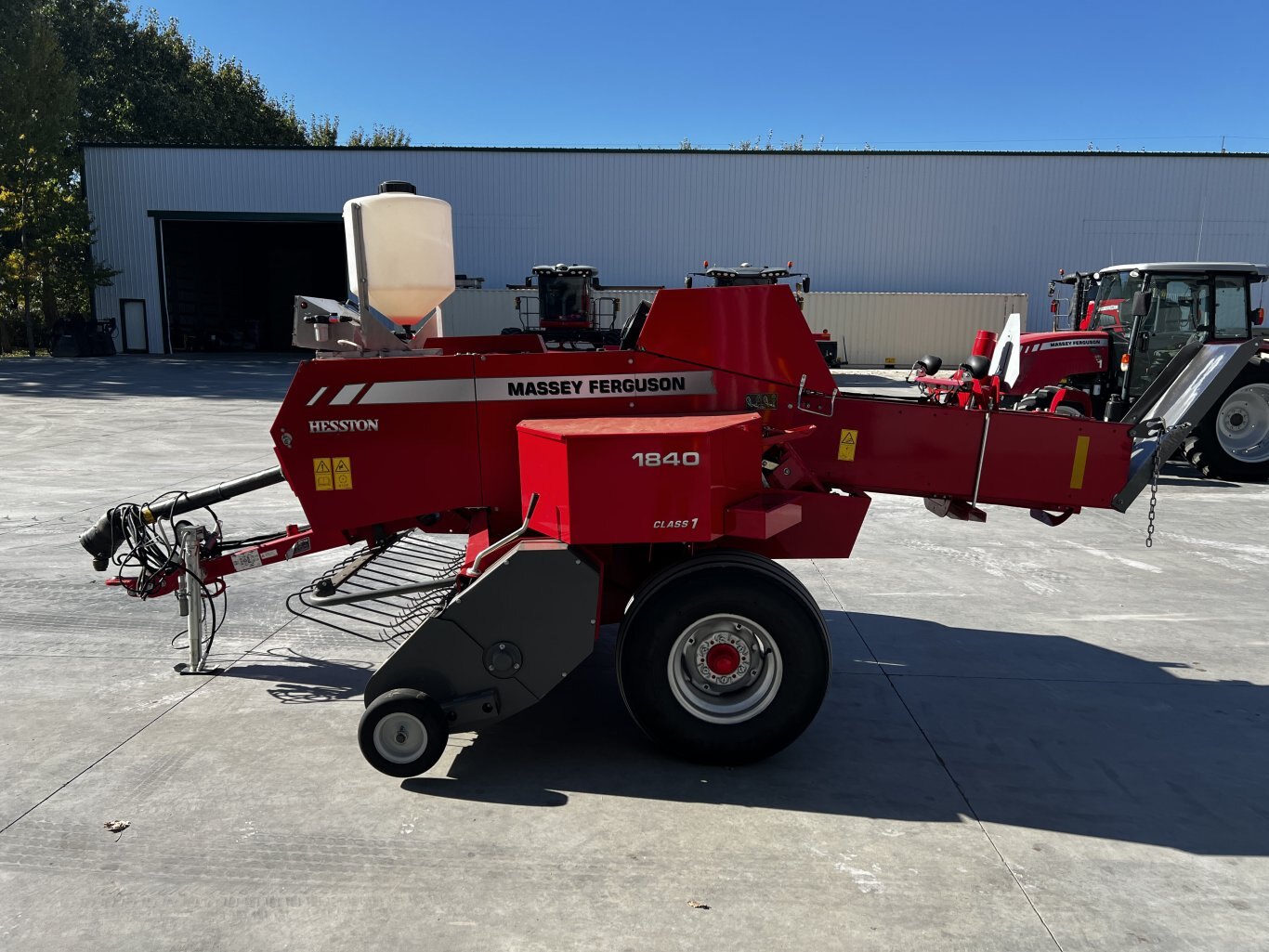 2019 Massey Ferguson MF1840 Baler #11124 BP