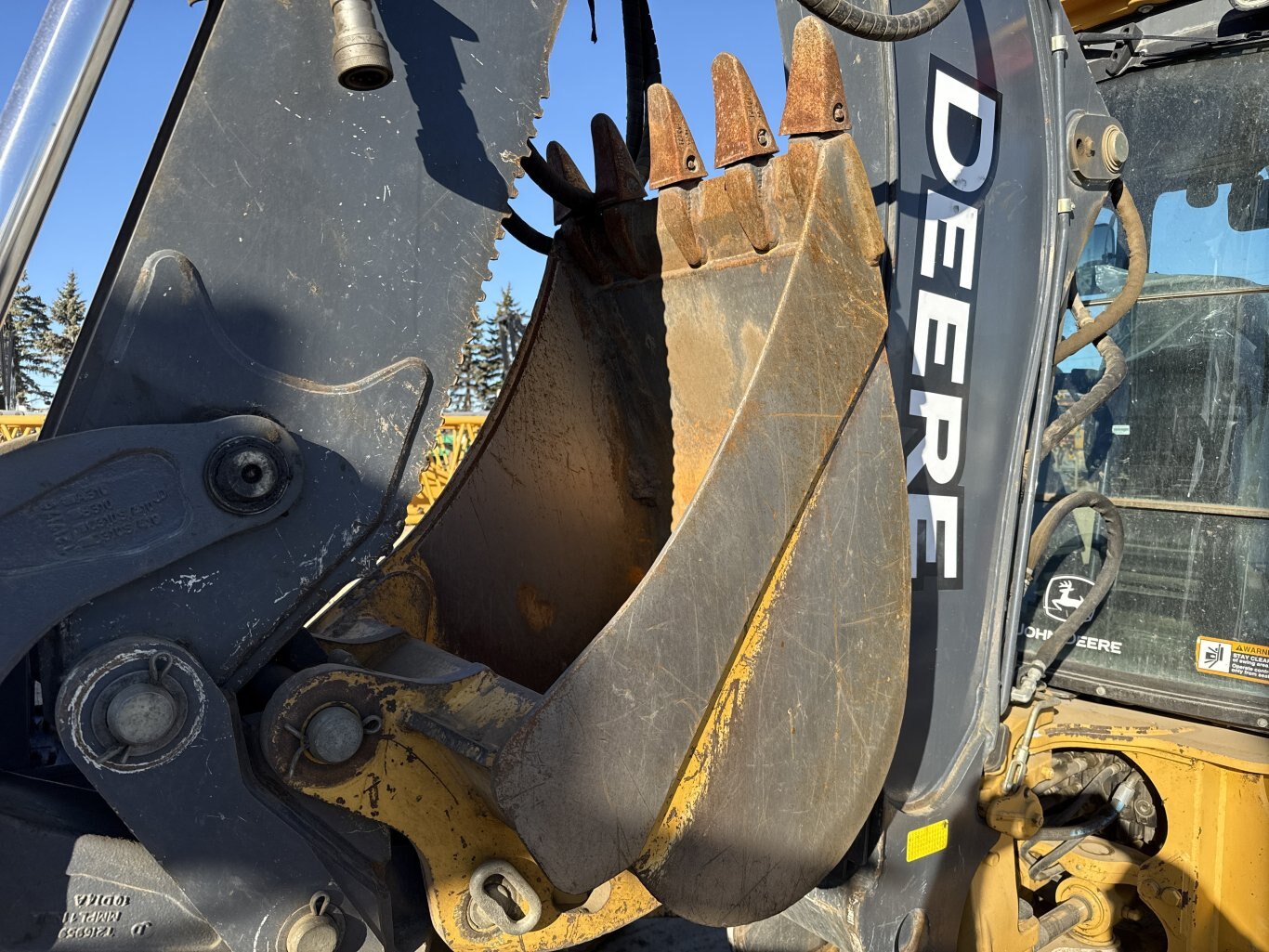 2014 Deere 410K Backhoe #11136 JA