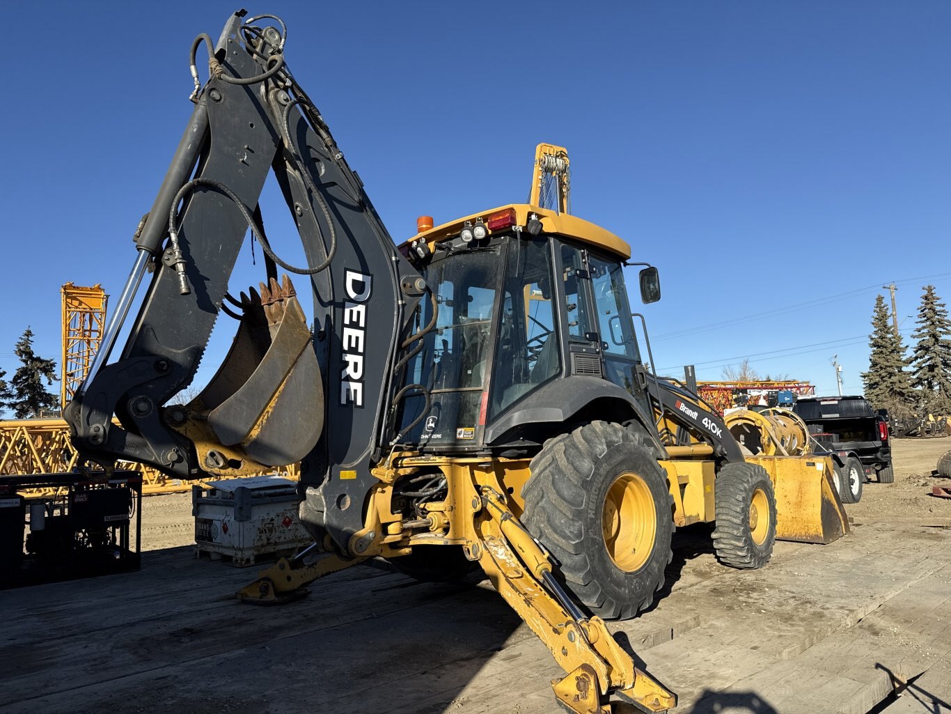 2014 Deere 410K Backhoe #11136 JA