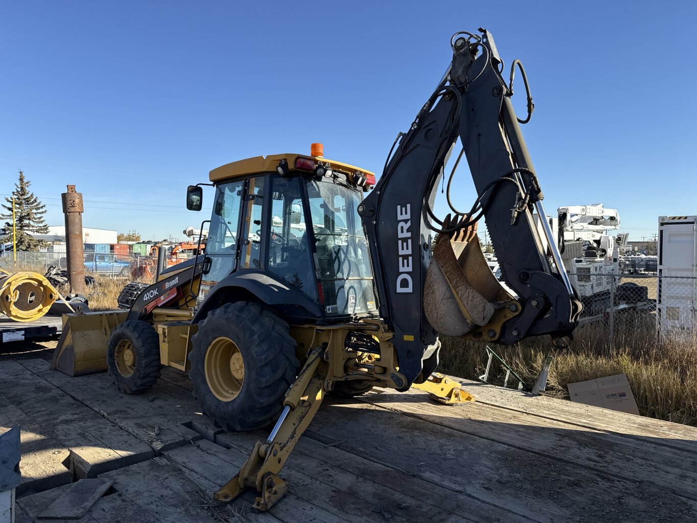 2014 Deere 410K Backhoe #11136 JA