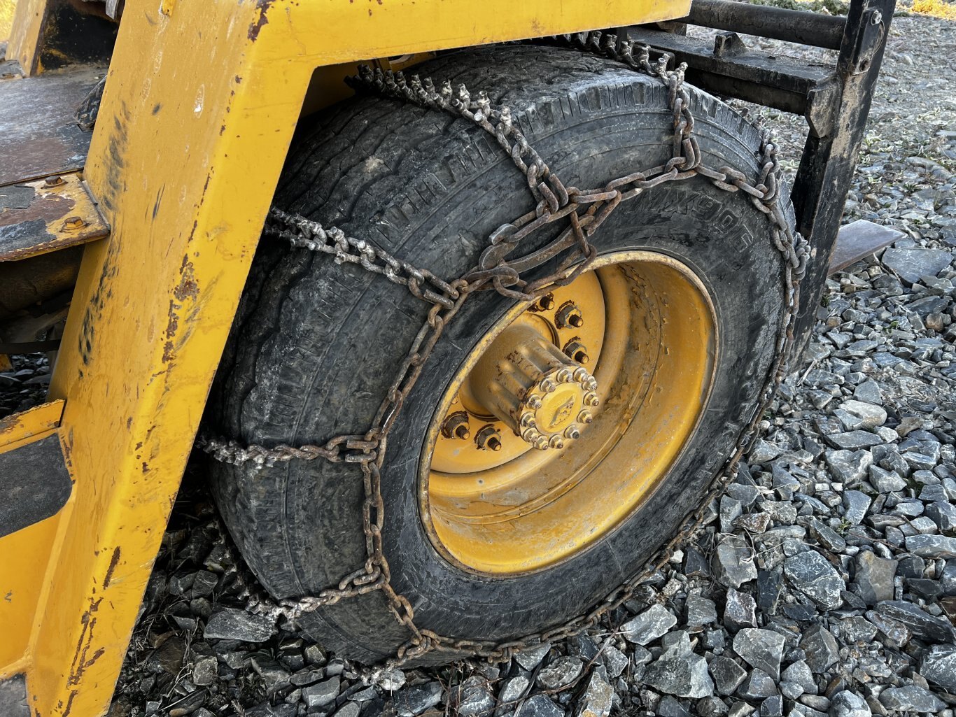 1983 Caterpillar RC60 Forklift Rough Terrain 2WD #11160 BP