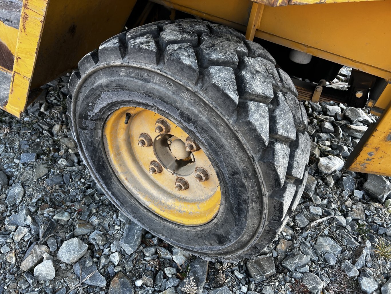 1983 Caterpillar RC60 Forklift Rough Terrain 2WD #11160 BP