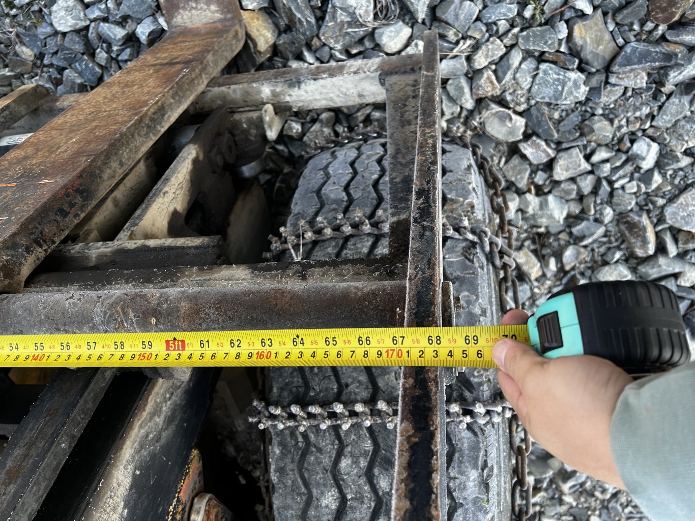 1983 Caterpillar RC60 Forklift Rough Terrain 2WD #11160 BP