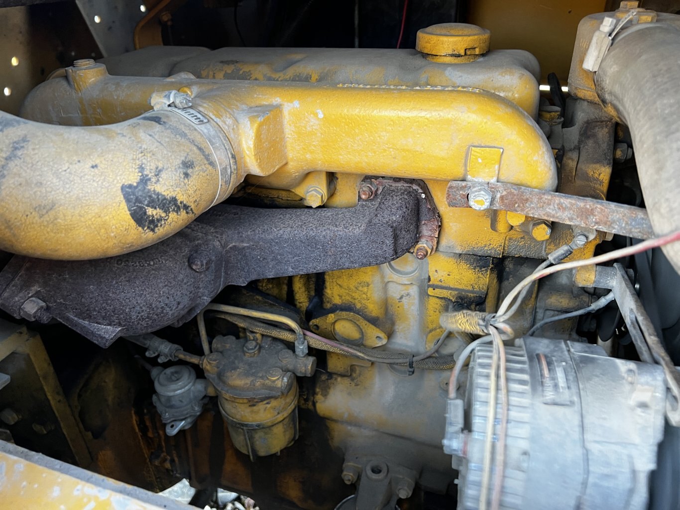 1983 Caterpillar RC60 Forklift Rough Terrain 2WD #11160 BP