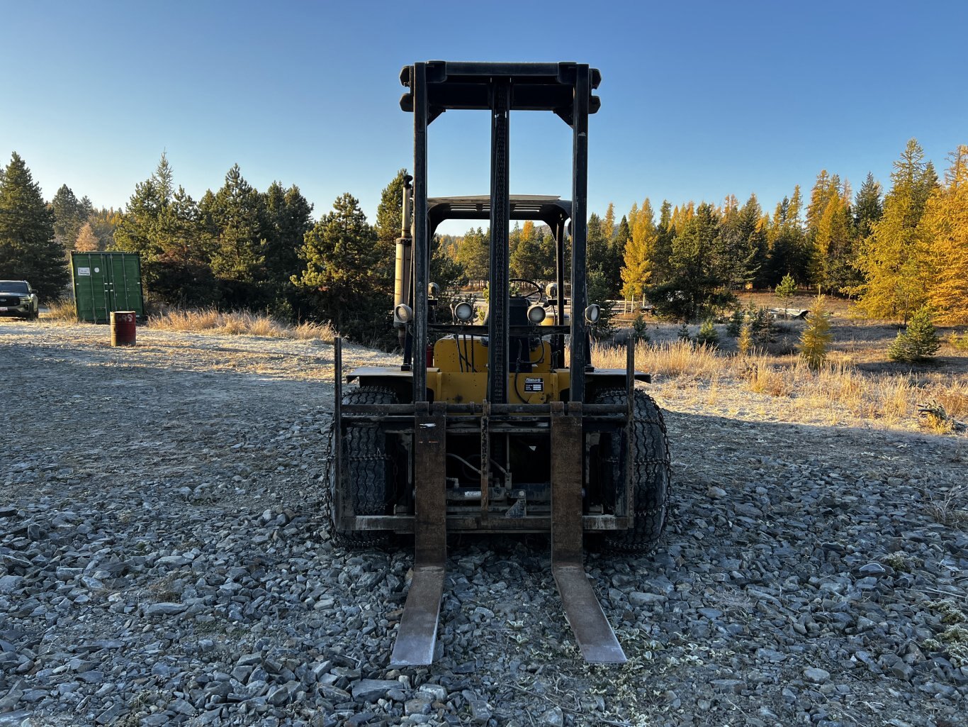 1983 Caterpillar RC60 Forklift Rough Terrain 2WD #11160 BP