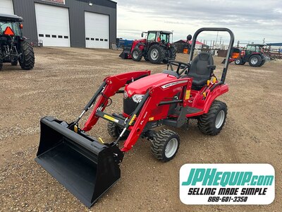 2022 Massey Ferguson GC1725 4WD with FL 1805 & Bucket #11151 DP