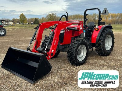 2023 Massey Ferguson MF4707 Tractor with 931X Loader #11155 DP