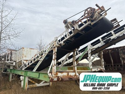 El-Russ Portable 5’X16’ Double Deck Screener #11170 JA