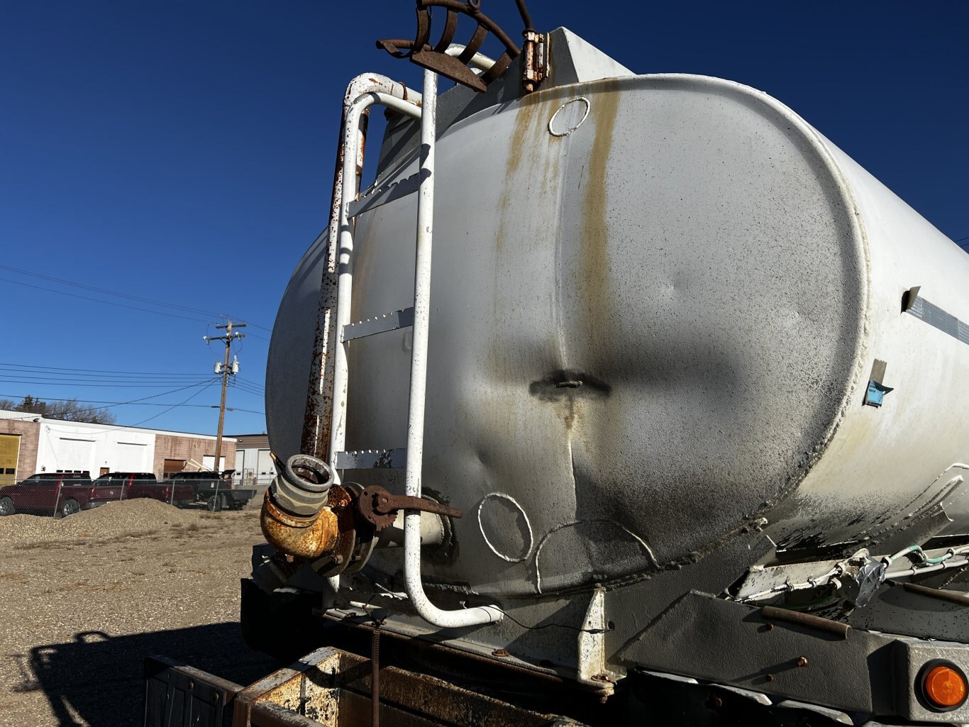 1980 Westank Aluminum Water Tank Trailer Triaxle Wagon 25,000L #11172 BP