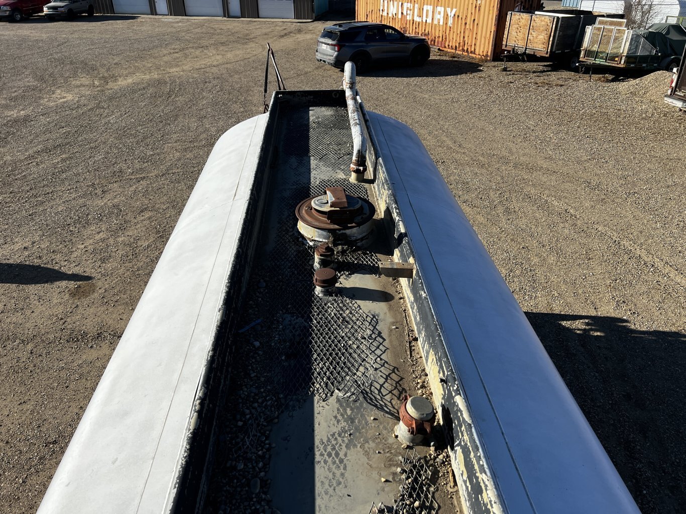 1980 Westank Aluminum Water Tank Trailer Triaxle Wagon 25,000L #11172 BP
