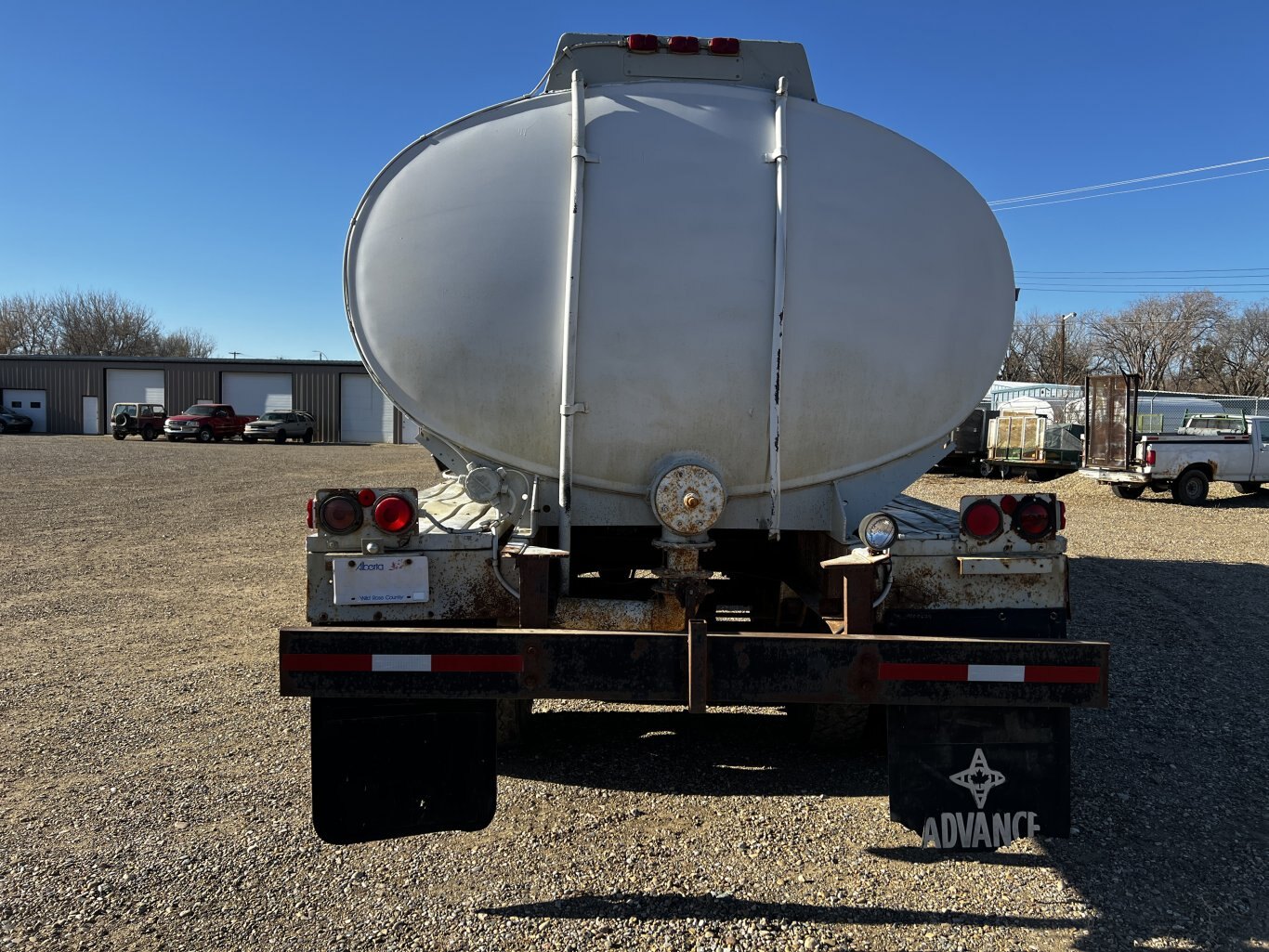 1980 Westank Aluminum Water Tank Trailer Triaxle Wagon 25,000L #11172 BP