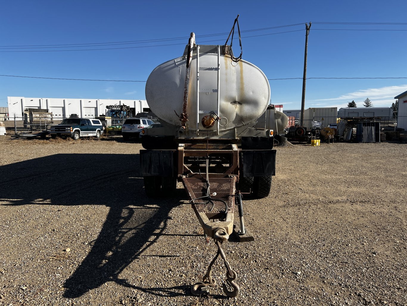 1980 Westank Aluminum Water Tank Trailer Triaxle Wagon 25,000L #11172 BP