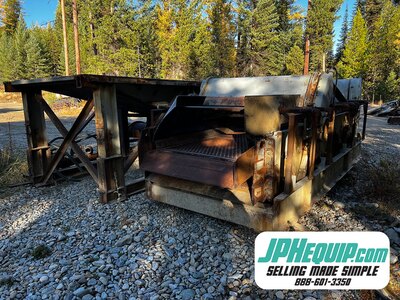 5x14 Cedar Rapids Double Deck Screen with Stand #11178 BP