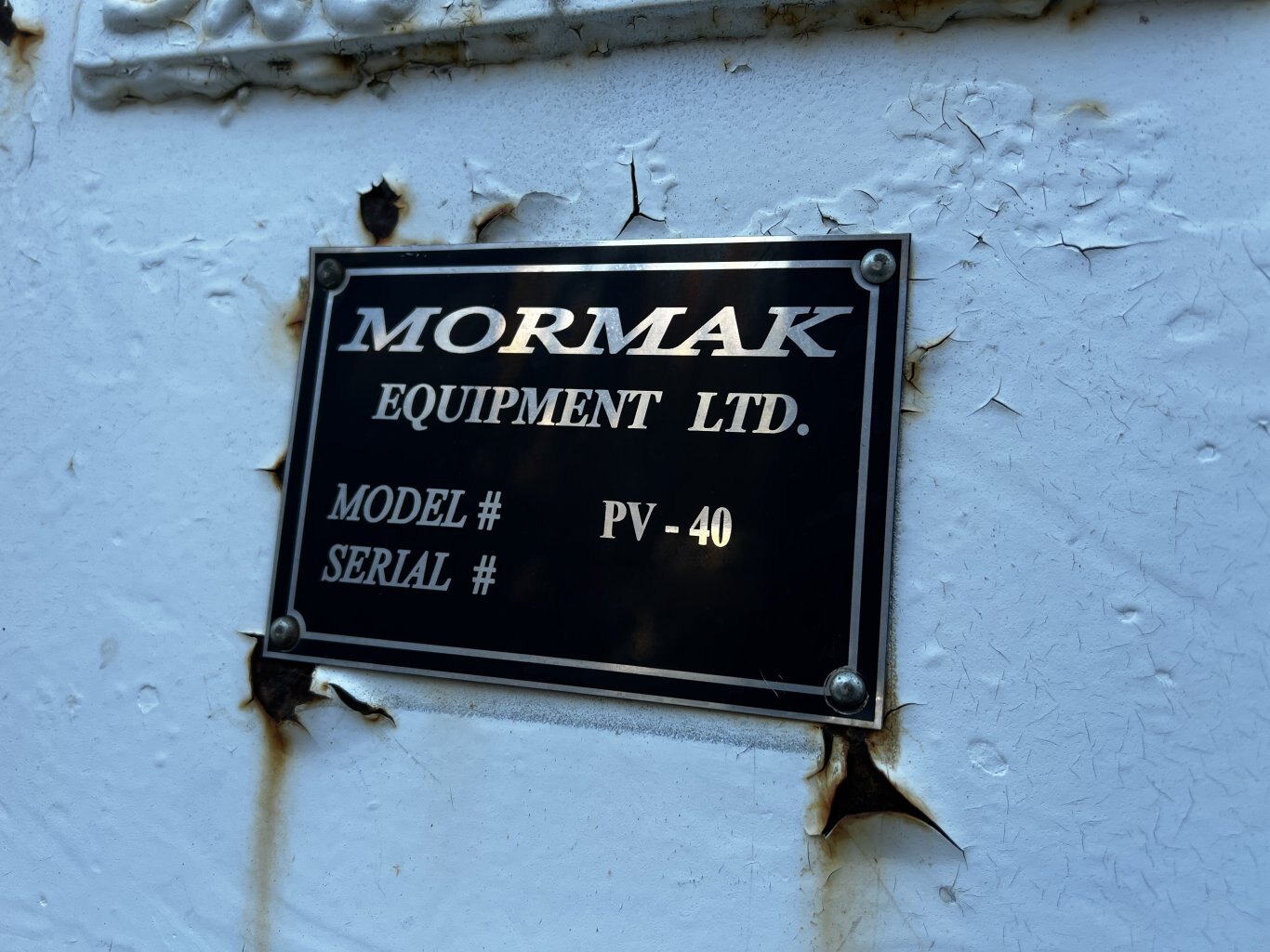 Mormak Power Van PV 40 with Switch Gear • 300kW 480V 3 Phase #11198 BP