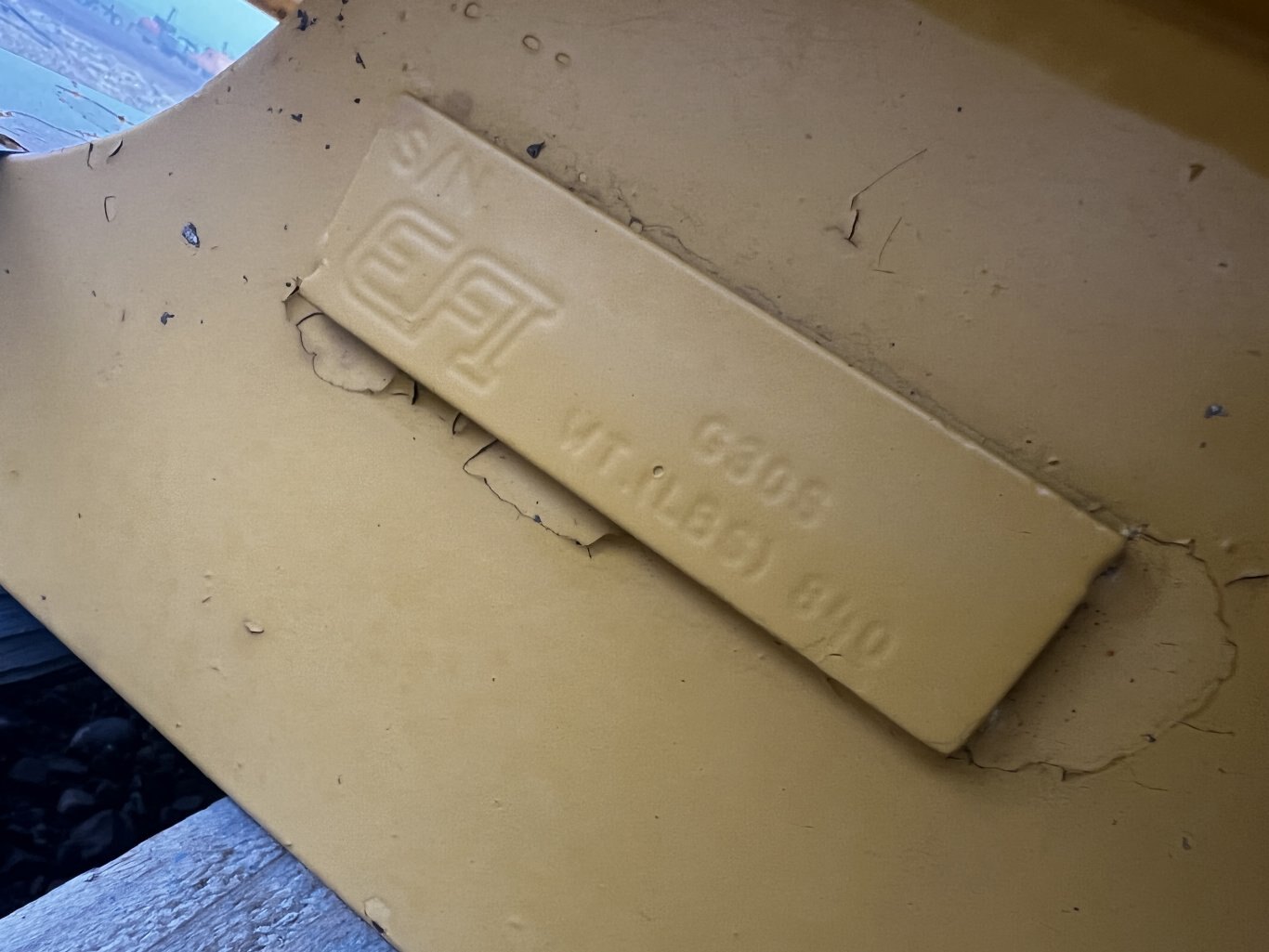 870G Snow Gate for Motor Grader • EFI #11235 BP