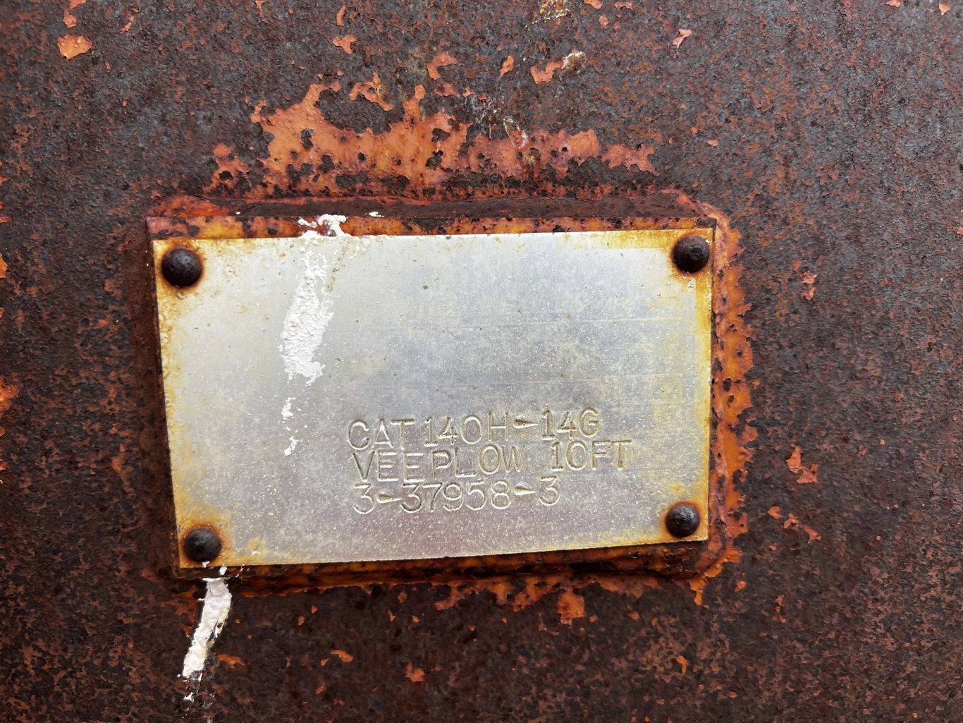 V Plow 10ft Motor Grader • WBM Motor Grader V Plow #11238 BP