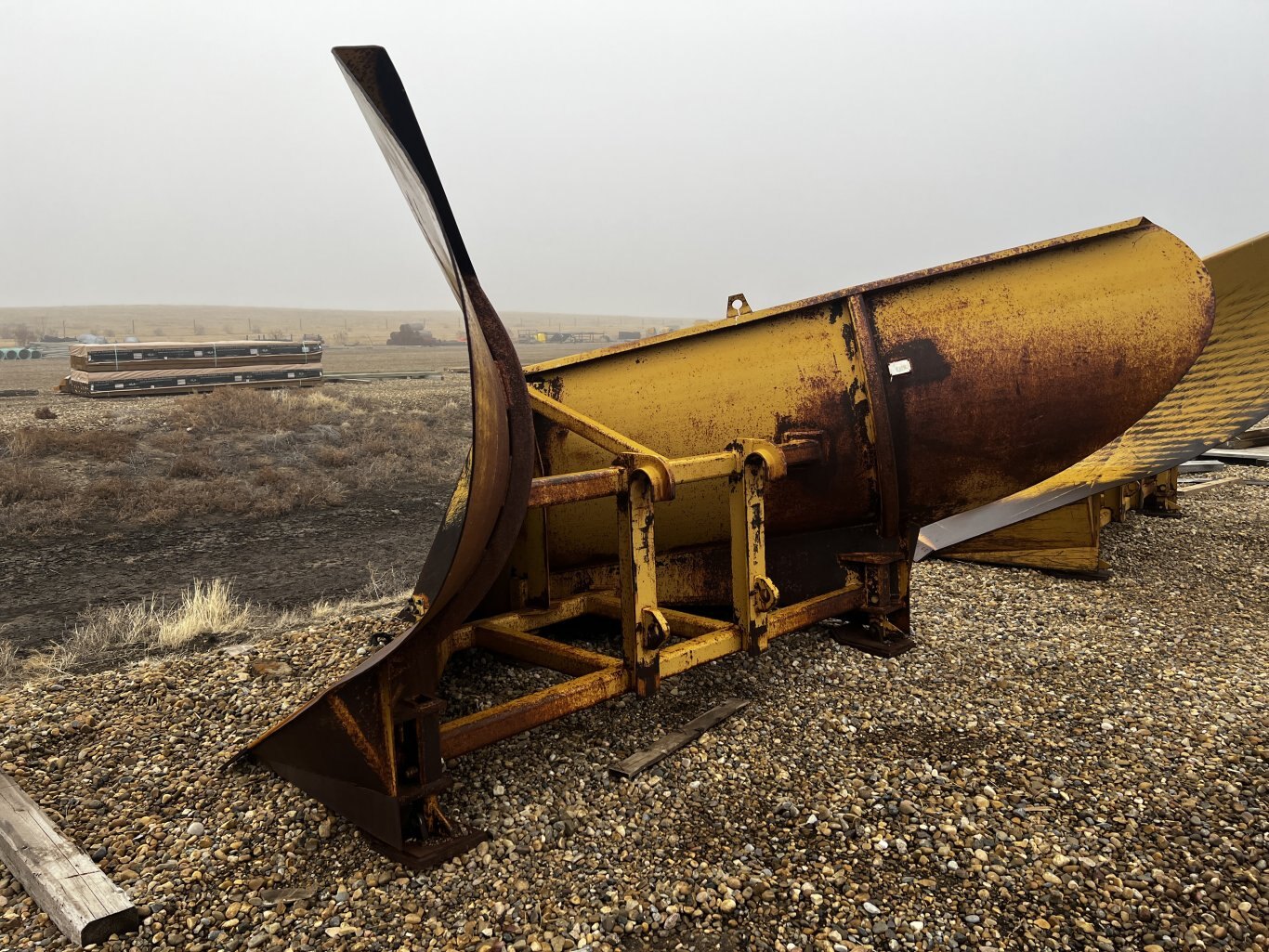 V Plow 10ft Motor Grader • WBM Motor Grader V Plow #11238 BP