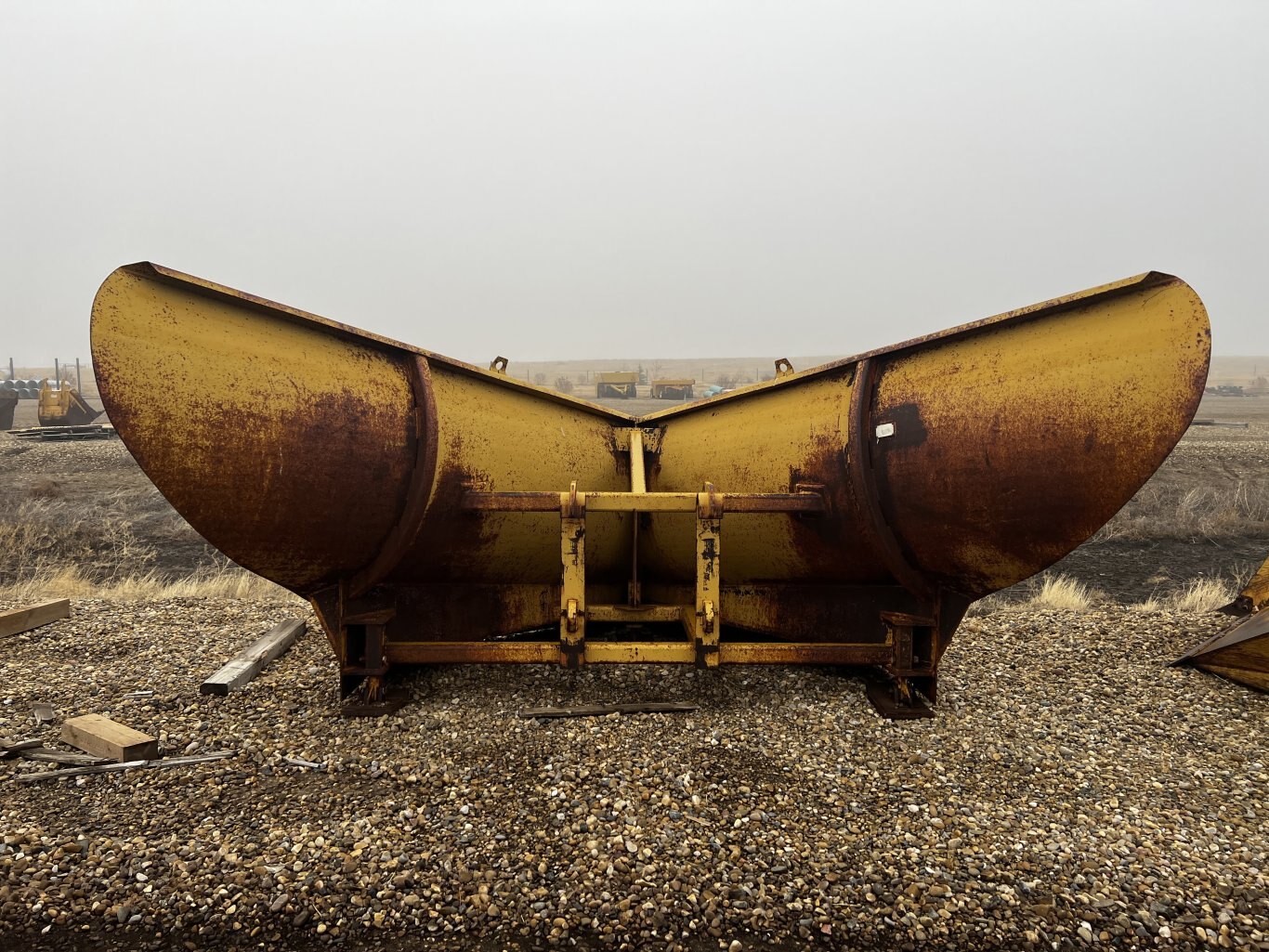 V Plow 10ft Motor Grader • WBM Motor Grader V Plow #11238 BP