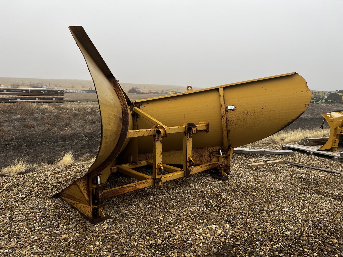 V Plow 10ft Motor Grader • WBM Motor Grader V Plow #11239 BP