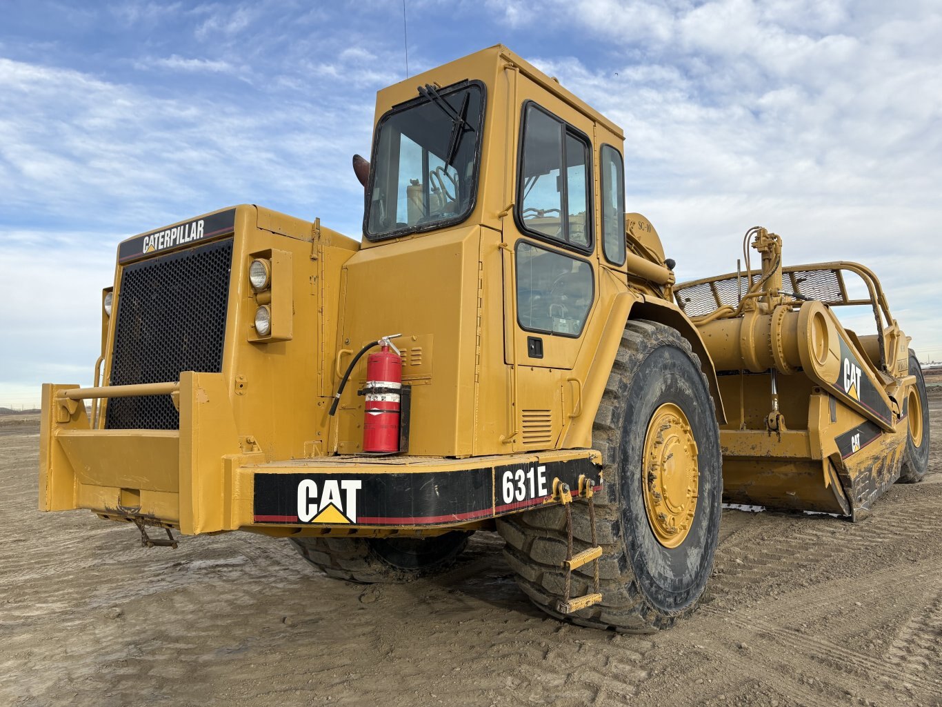1988 Caterpillar 631E Motor Scraper #11240 BP