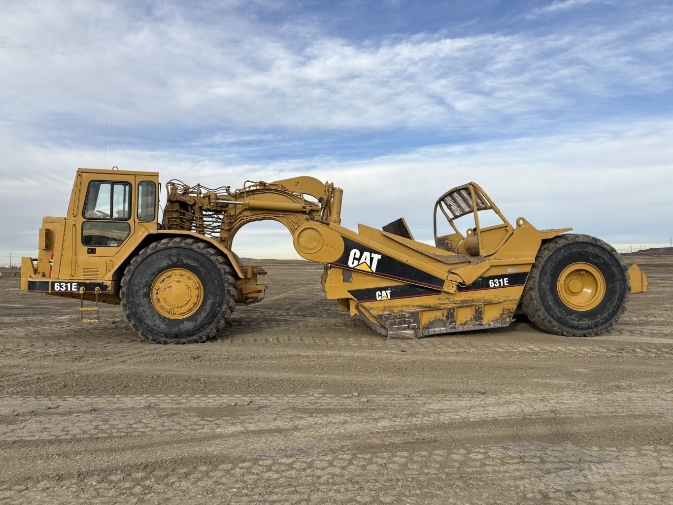 1988 Caterpillar 631E Motor Scraper #11240 BP