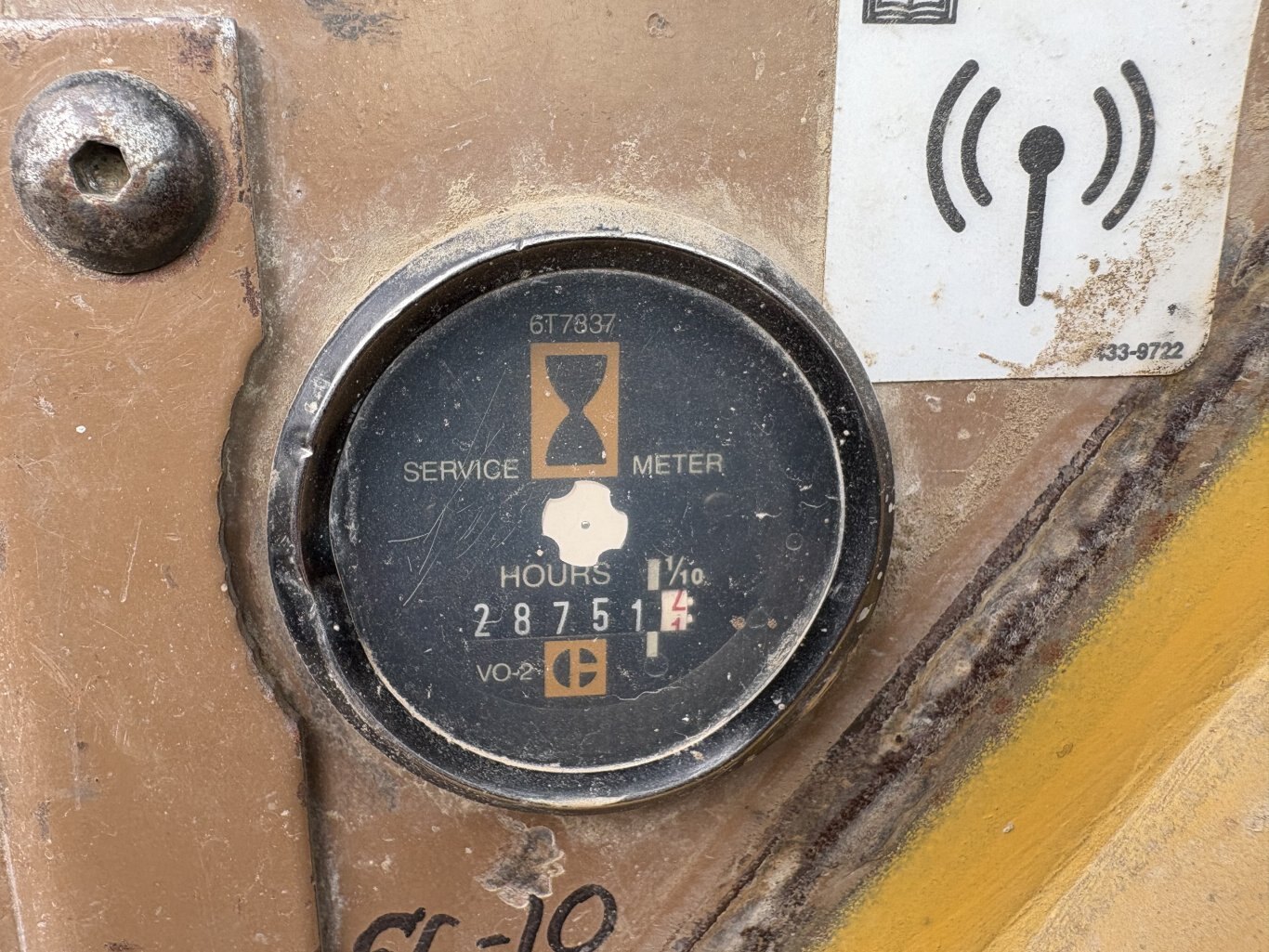 1988 Caterpillar 631E Motor Scraper #11240 BP