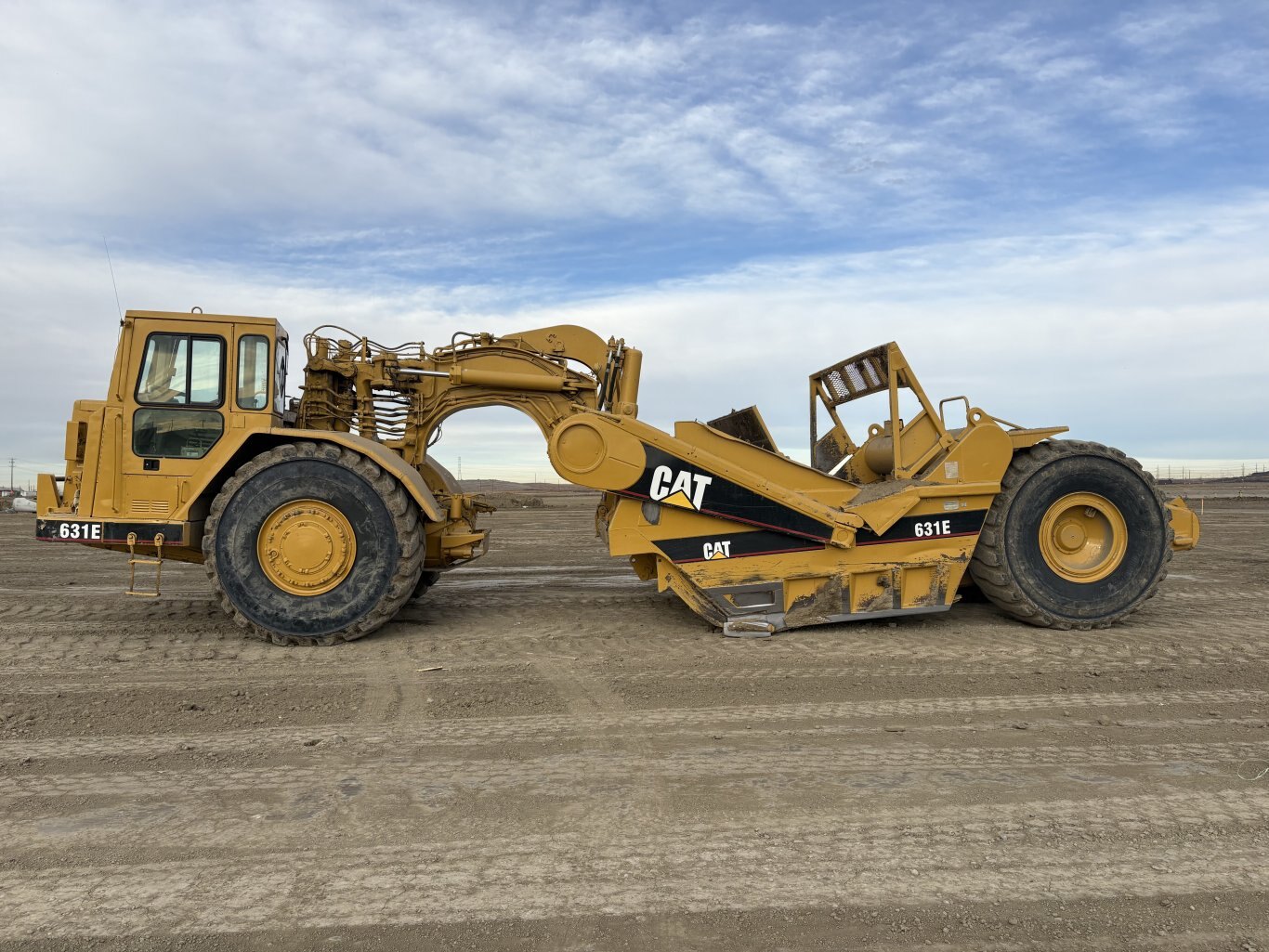 1989 Caterpillar 631E Motor Scraper #11241 AS